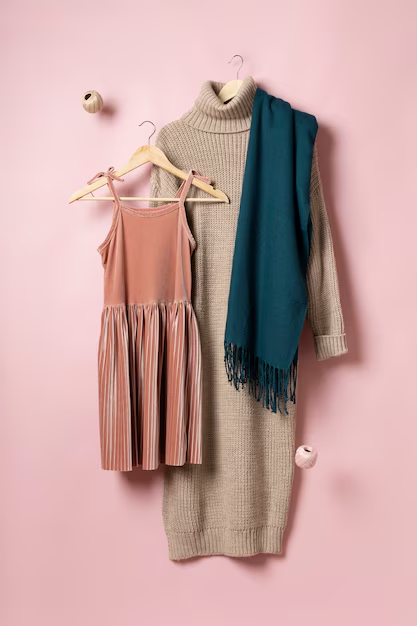 Vestido café